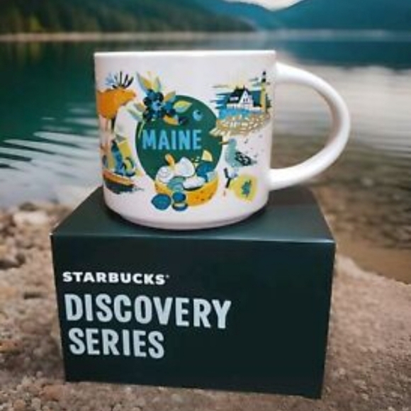 Starbucks NEW Discovery Series Maine 14oz Coffee Mug - Picture 4 of 7